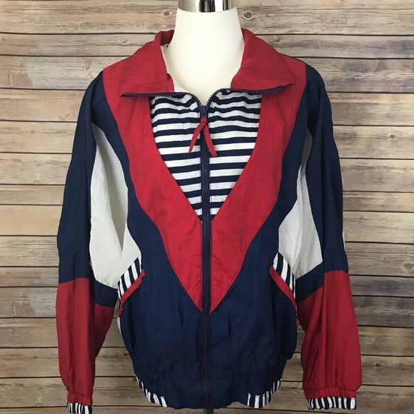 Rivers Edge Jackets & Blazers - RE River Edge Sport Vintage 80’s 90’s Track Jacket
